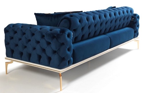 Ayasofya Couch Bleu Gold